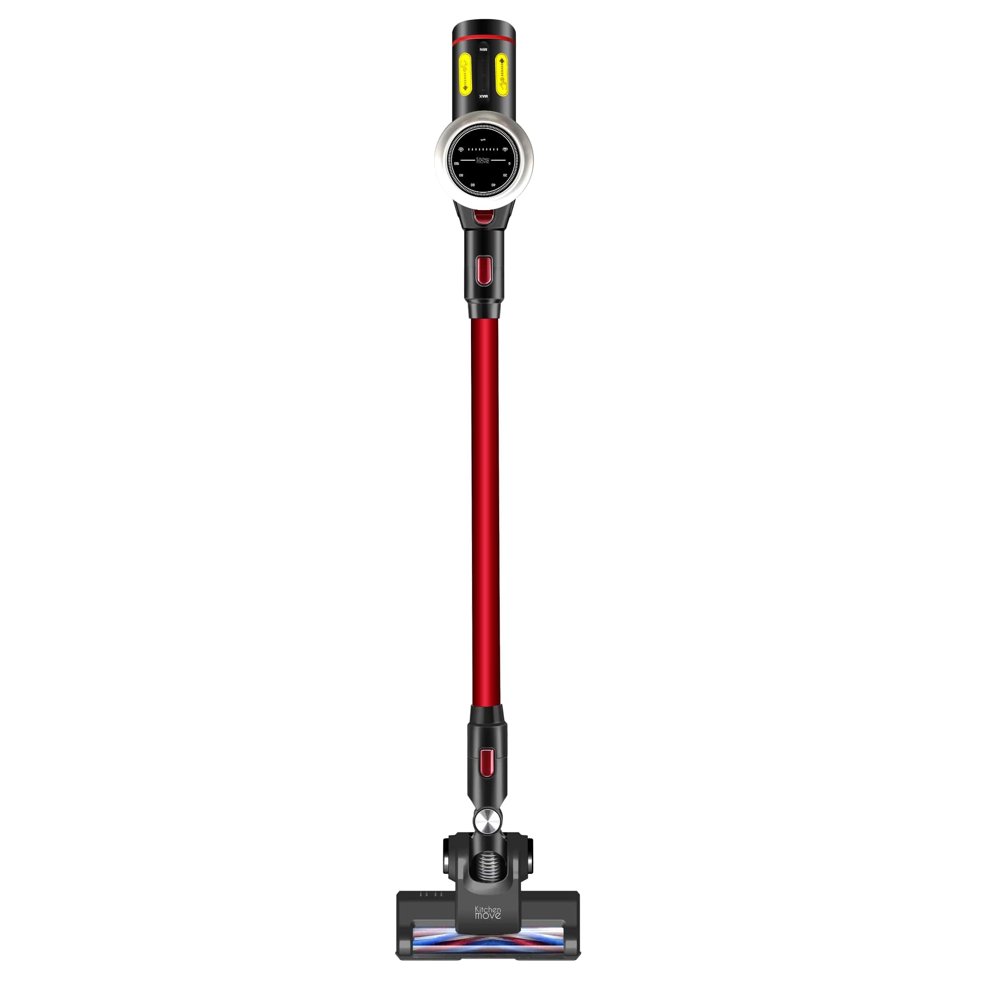 Aspirateur balai sans fil RED KNIGHT Rouge Aluminium 220W - 2