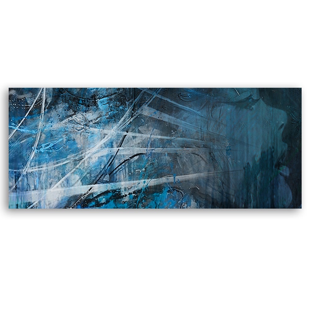 Obraz na płótnie, Twarz kobiety abstrakcja 120x40