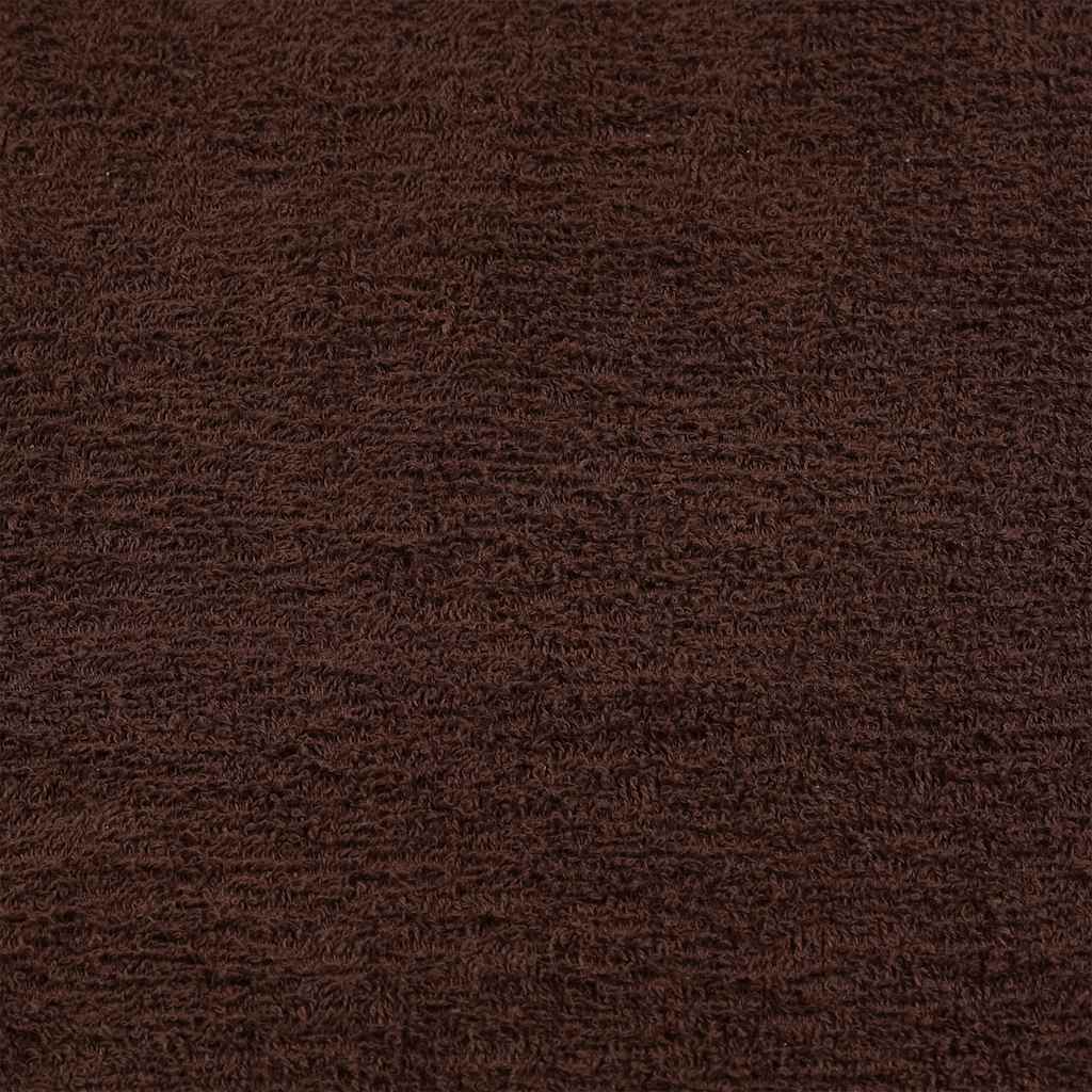 Ensemble de serviettes FROGN 6 pcs marron 360 g/m² vidaXL - 5