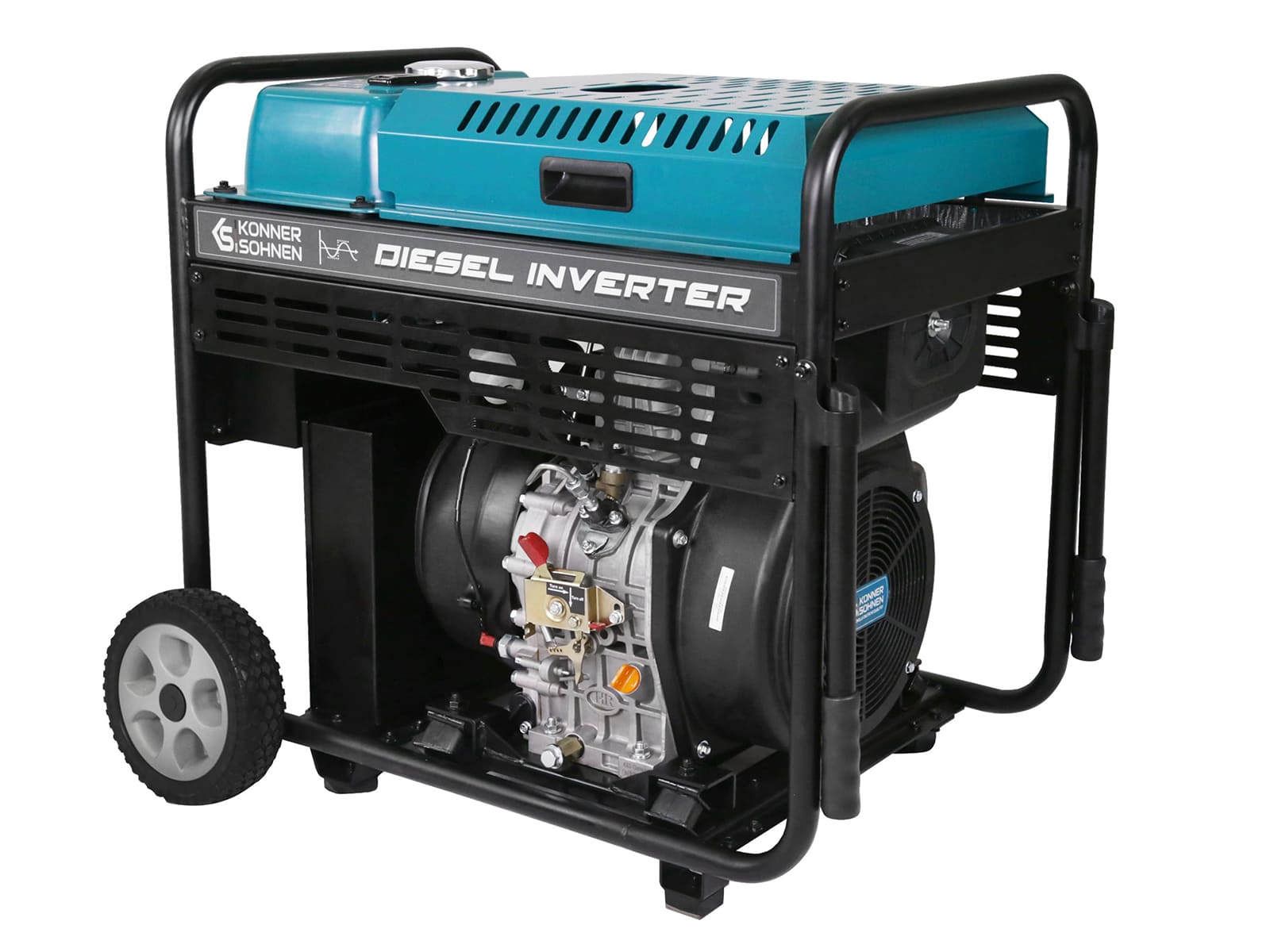 Dieslowski generator inwerterowy KS 9500iDЕ ATSR Moc maks/nom (230V), kW 10/9.5 - 3