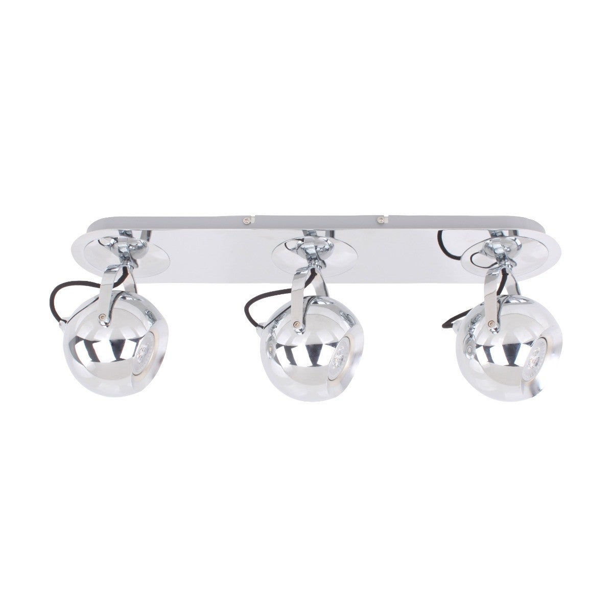 Reflektor sufitowy Spot JAMES chromowany 3xGU10x50W wym: 18 x 57 x 13 cm IP20 Italux