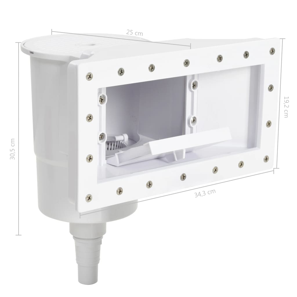 Écumoire de piscine à large ouverture 11 pcs 34,3x25x30,5 cm vidaXL - 9