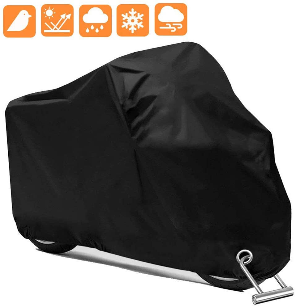 Housse Moto Étanche Yamaha MT125 2015-2025 - Protection Pluie, Poussière, UV, Avec Bandes Réfléchissantes