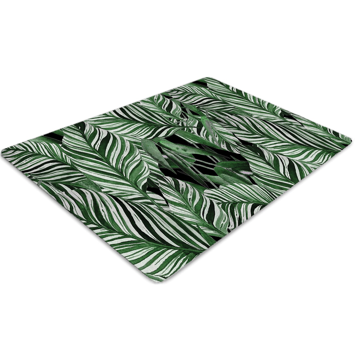 Mata winylowa pod krzesło, Wzór kwiatowy drewniane deski 140x100 cm – Tulup