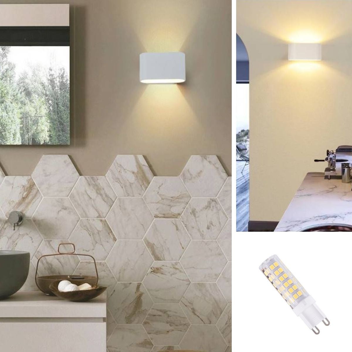 Bombilla LED G9 Saxby 2.5W 200LM - Blanco Cálido/Frío/Luz Día (No Regulable, IP20)