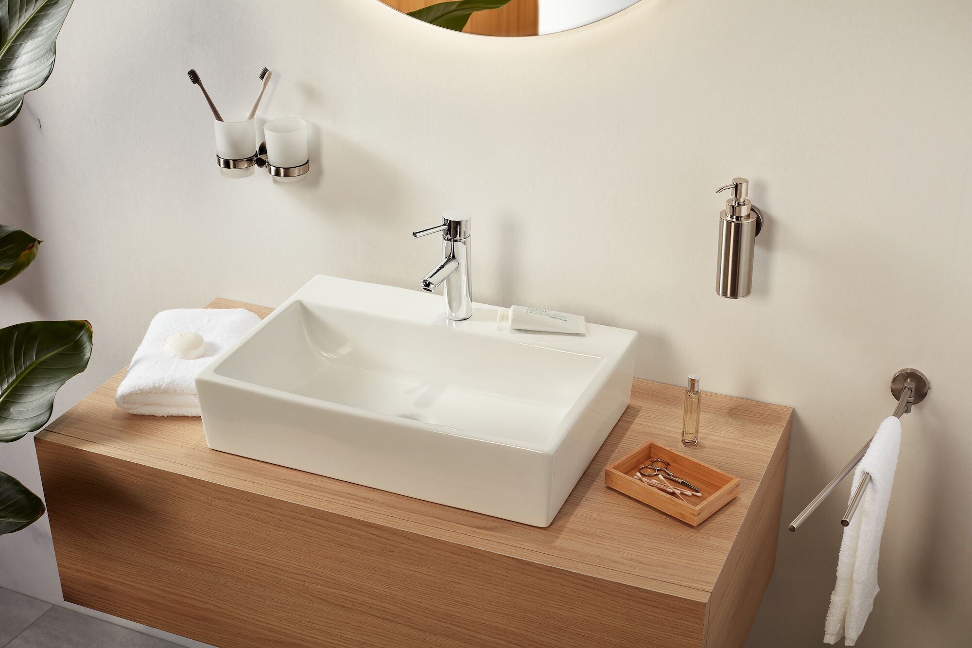 Haceka Kosmos Porte-Serviette Chromé 61cm - 3