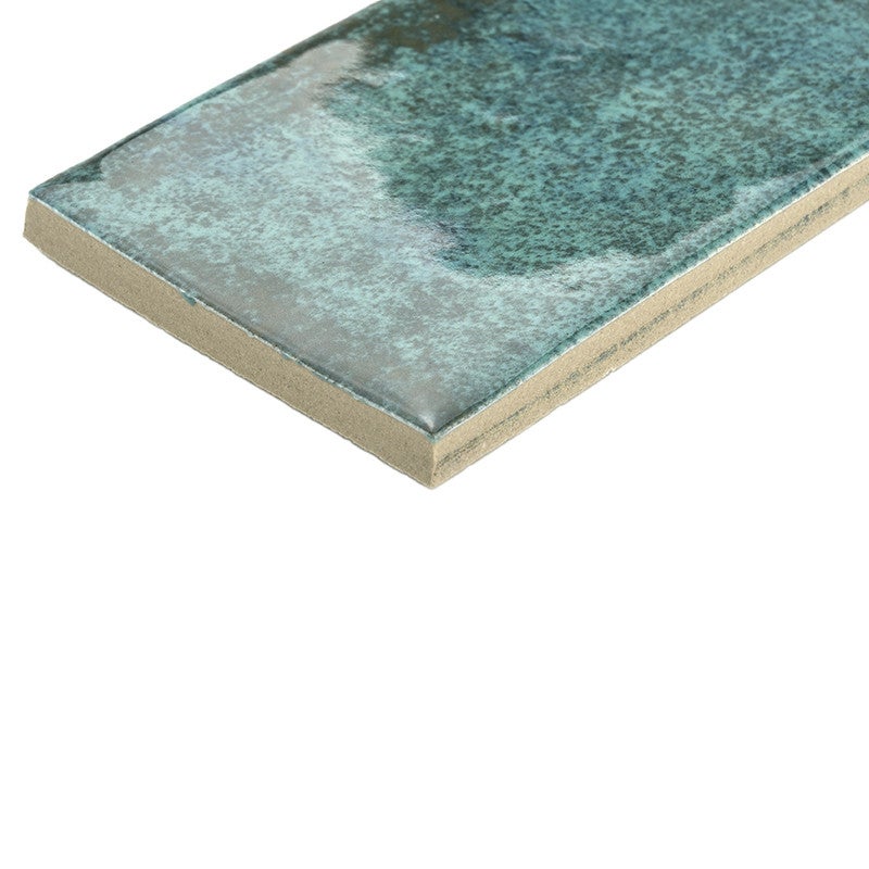Carrelage Grès Cérame Sol/Mur Rio Émeraude | 6 x 25 cm - 4