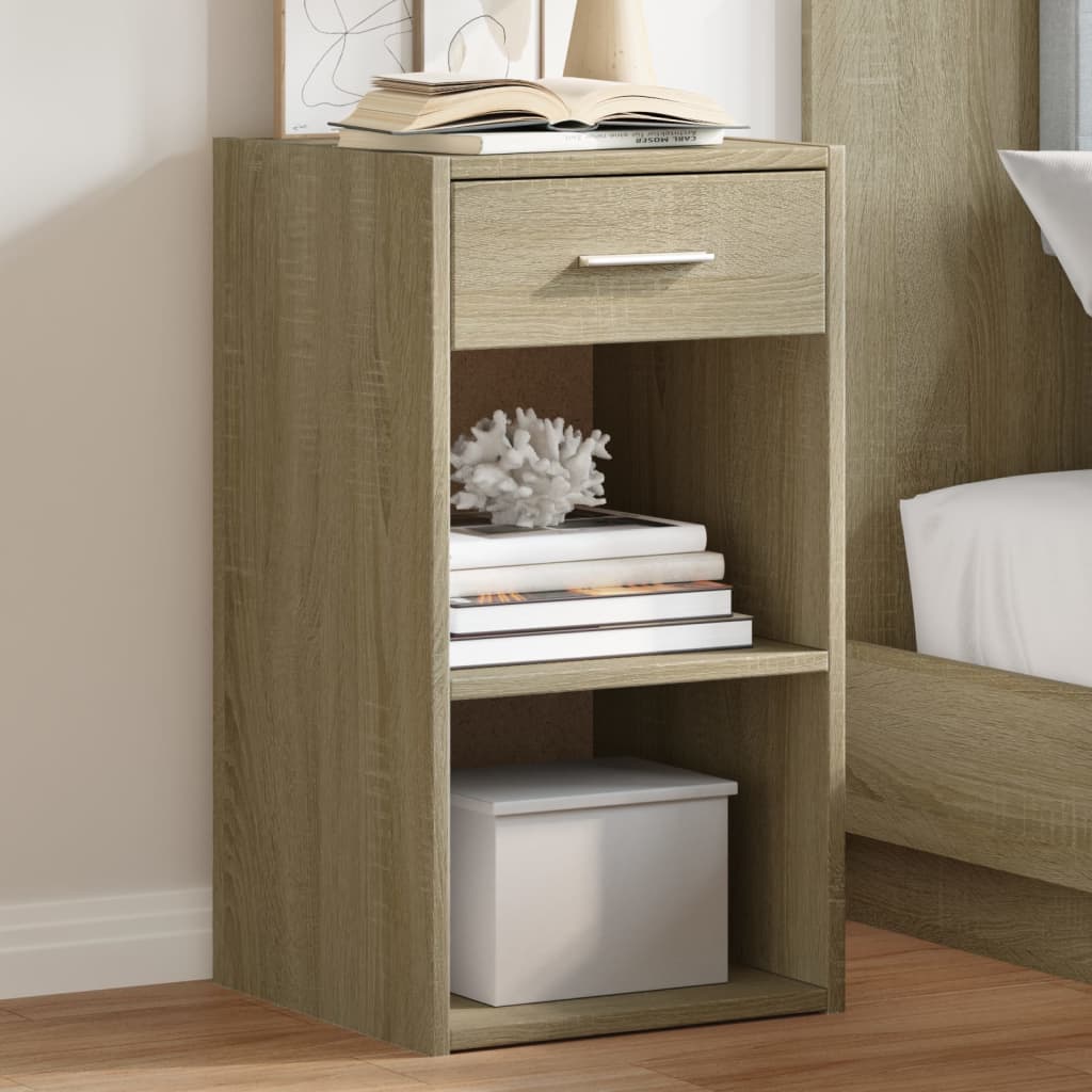 Stoliki nocne vidaXL 2 szt Drewno inżynieryjne Elegancki design