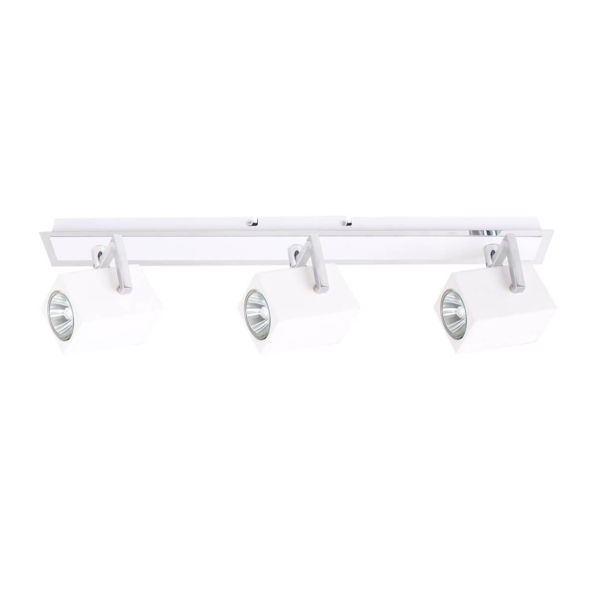 Lampa sufitowa wisząca Mateo biała chromowana 3xGU10x35W nowoczesna wym: 54 x 9,5 cm metal Italux - 5