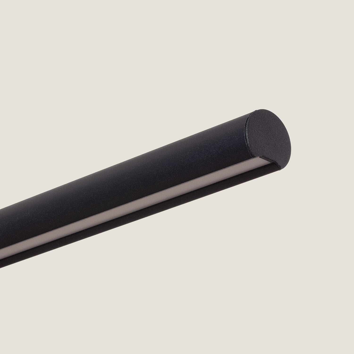 Ledkia Lámpara Colgante Lineal LED 30W Aluminio CCT Seleccionable Denzel No Flicker Negro Seleccionable (Cálido-Neutro-Frío) 2800K - 3800K - 5000K - 2