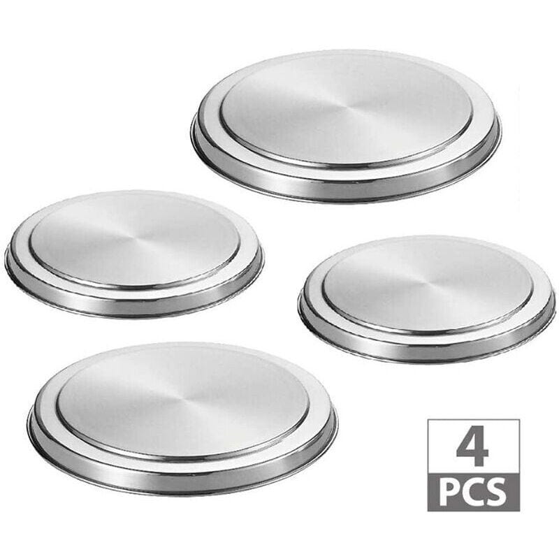 Ej.Life 4PCS Couvercle De Cuisinière Caches De Protection Pour Plaques De Cuisson Couvercles De Poeles Cache Plaques Electrique En Acier Inox Comme De Utensiles De Cuisine 82177470 Ej.Life 4PCS Couvercle De Cuisinière Caches De Protection Pour Plaques De Cuisson Couvercles De Poeles Cache Plaques Electrique En Acier Inox Comme De Utensiles De Cuisine 82177470