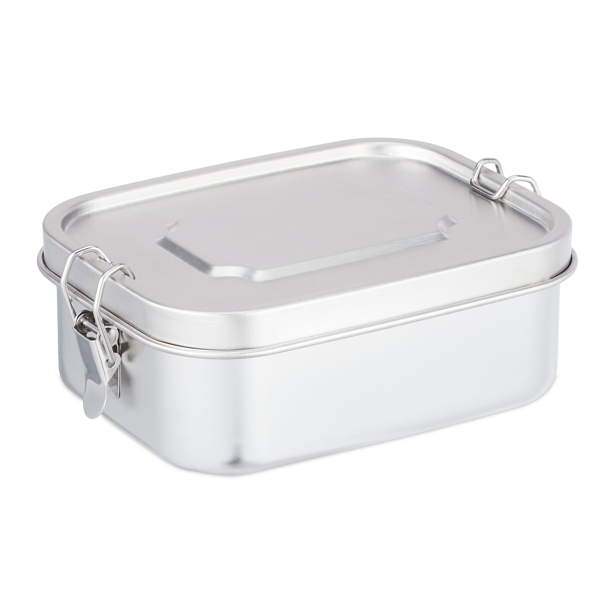 Portapranzo Acciaio Inox, Ermetico, Lunchbox per Bambini e Adulti, Ufficio e Scuola, 1L, Argentato, Relaxdays | Leroy Merlin Portapranzo Acciaio Inox, Ermetico, Lunchbox per Bambini e Adulti, Ufficio e Scuola, 1L, Argentato, Relaxdays | Leroy Merlin