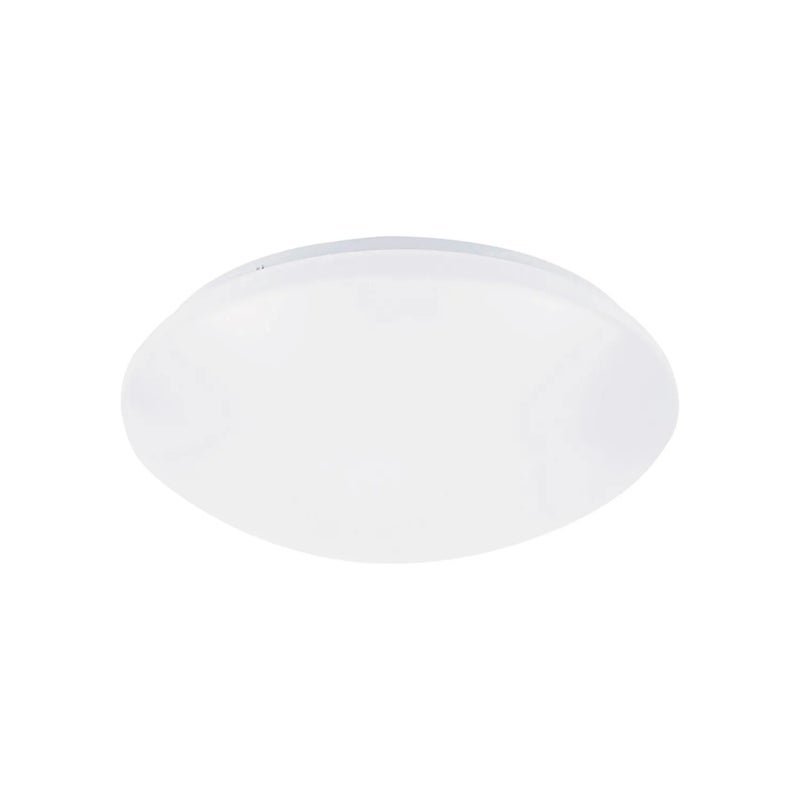 Plafon okrągły Lucas LED 18W Neutralna biel 1180lm biały wym:10,5x33,5x33,5cm IP44 Rabalux