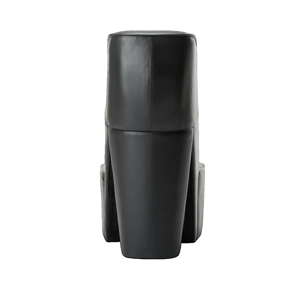 vidaXL Chaise en forme de chaussure à talon haut noir similicuir - 2