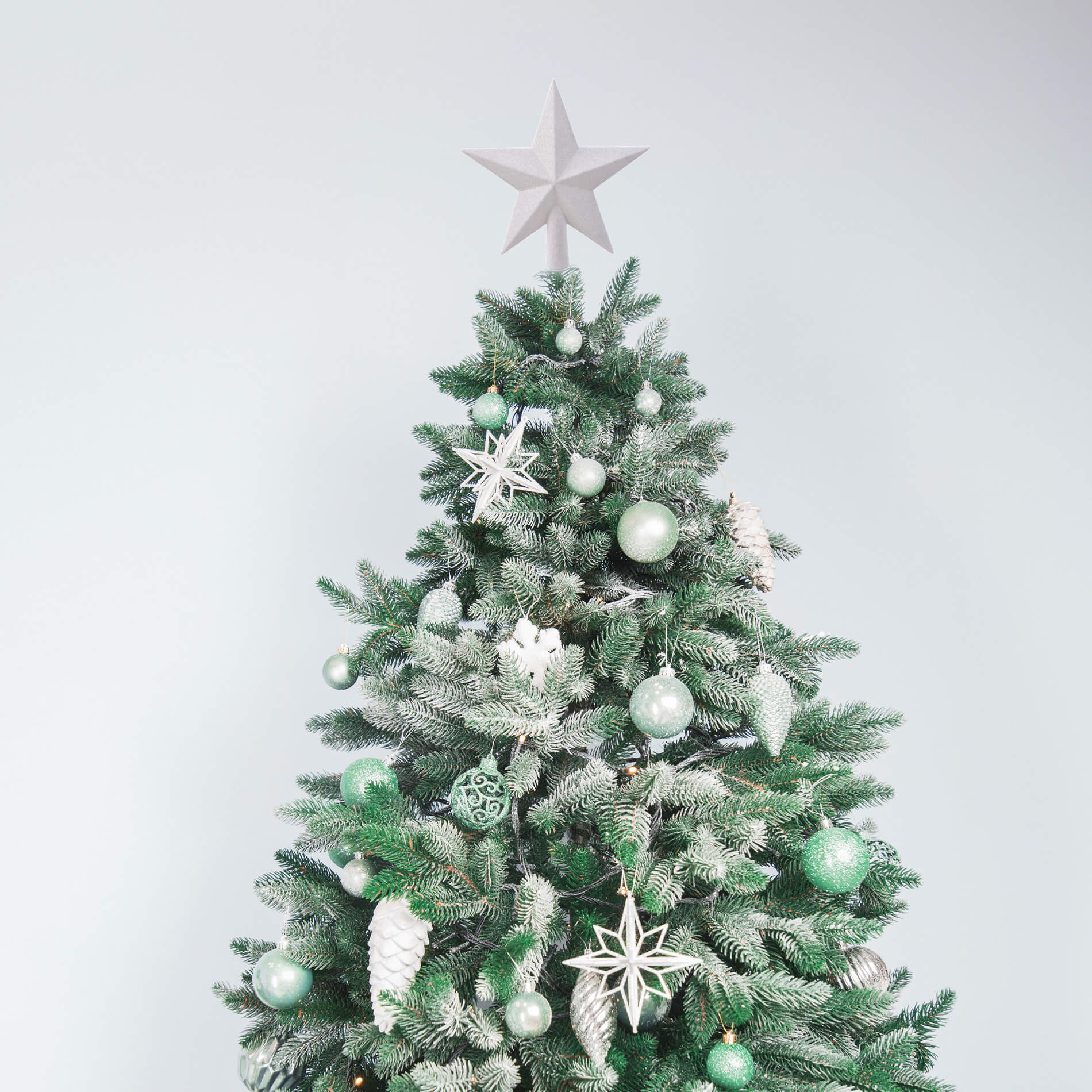 Puntale Per Albero Di Natale Riutilizzabile - Facile Da Pulire E Applicare, Brillante, Per Decorazioni Creative