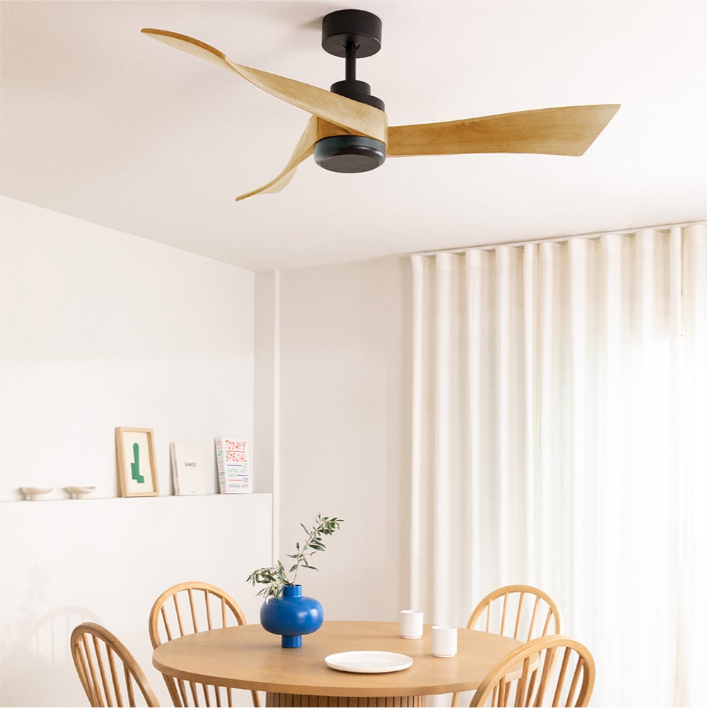 CREATE Ventilatore A Soffitto Industriale XXL 183 Cm, Bianco, 40W Con Telecomando. Silenzioso, 6 Velocità, Programmabile, Funzione Estate/inverno. Perfetto Per Ampi Spazi (35-40 Mq).