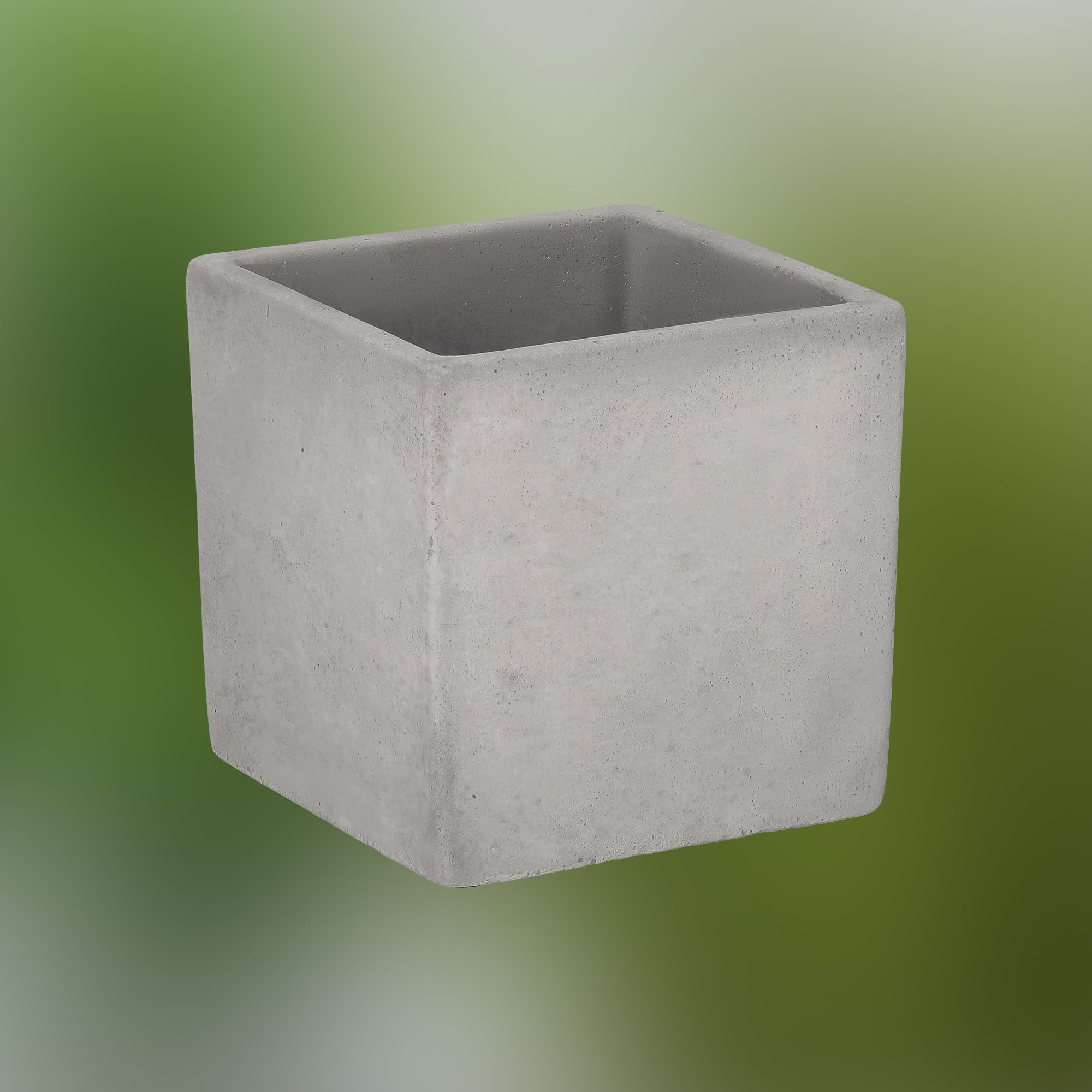 Donica kwadratowa betonowa osłonka na doniczkę na rośliny 16 cm dom ogród - KOTARBAU - 7