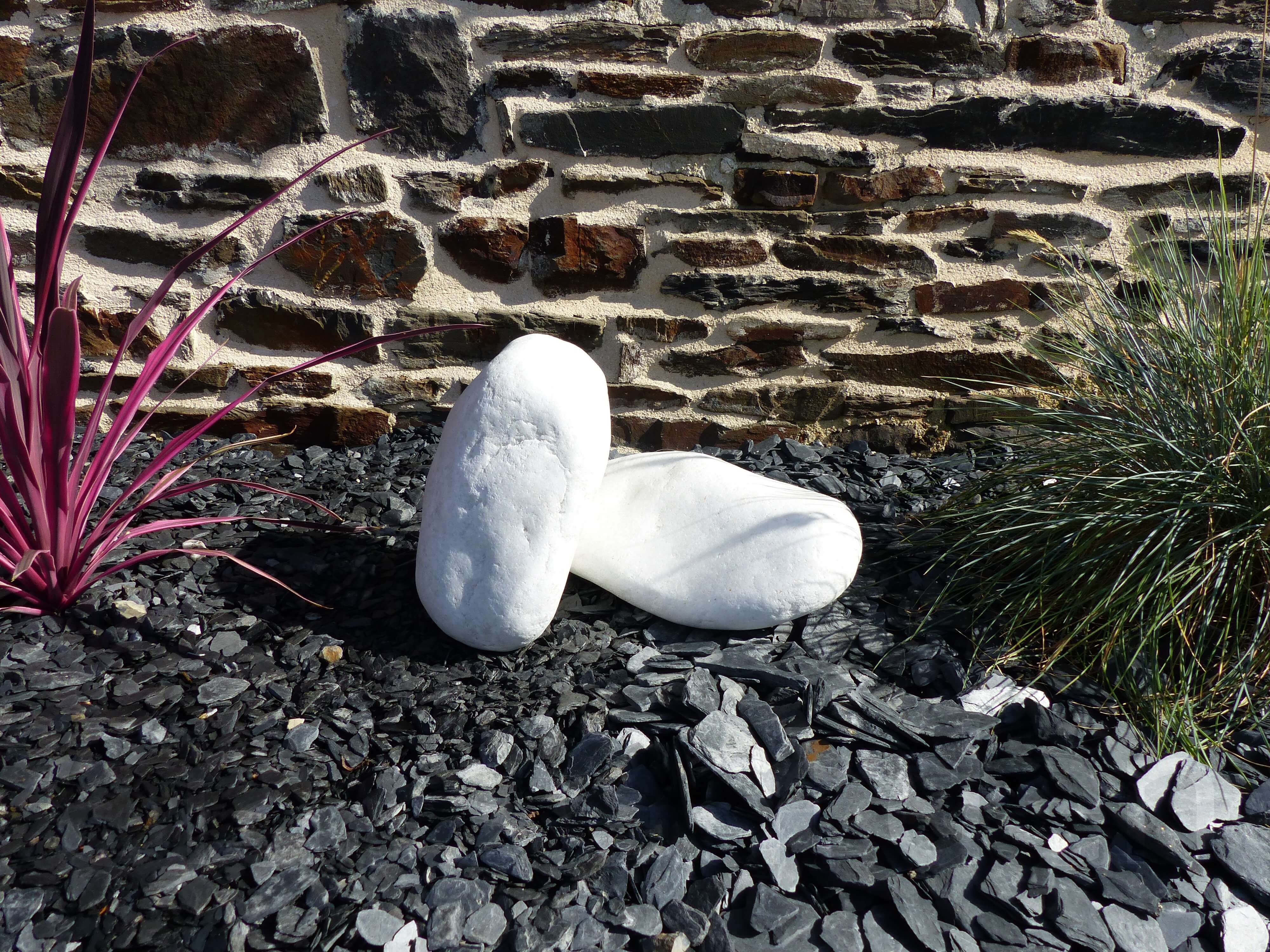 Paillage Ardoise NOIR 10-40 sac 25 Kg - 3