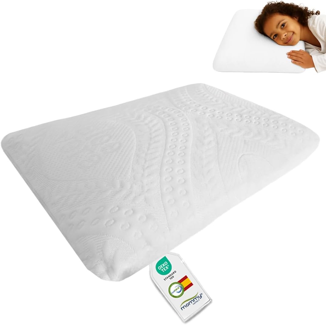 Almohada Infantil Viscoelástica 40x60x6cm – Almohada Transpirable