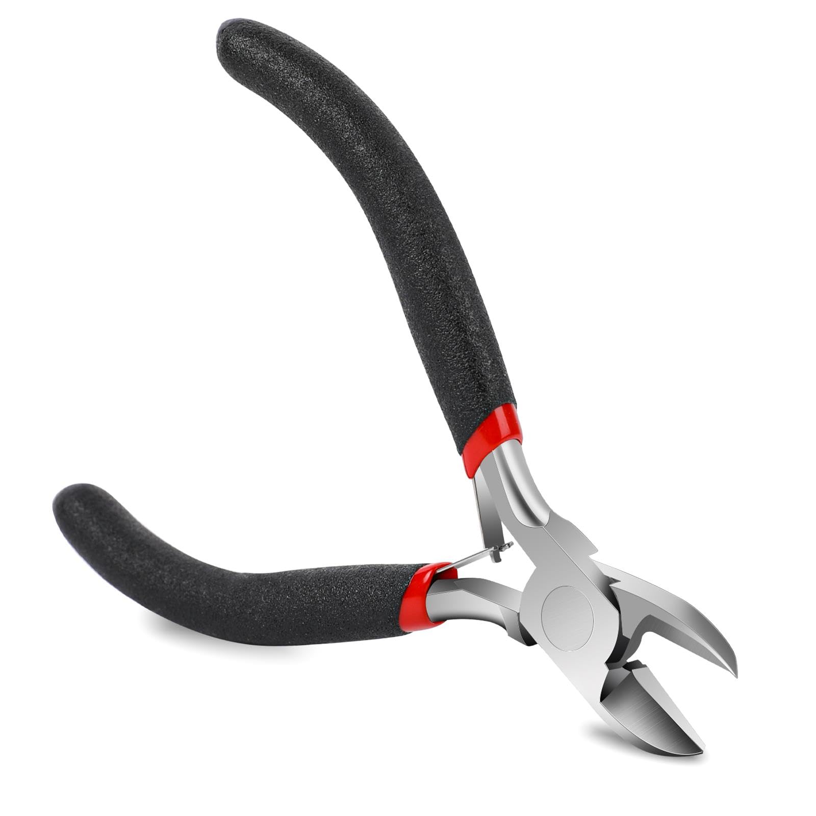 Szczypce tnące boczne małe do drutu, biżuterii, gitary, kwiatów, narzędzie rzemieślnicze do strun, metalowe precyzyjne 15cm