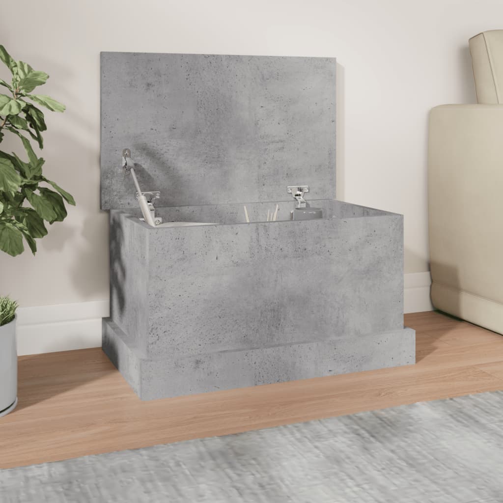 ClickDecor Banco De Almacenamiento Cabaña, Gris