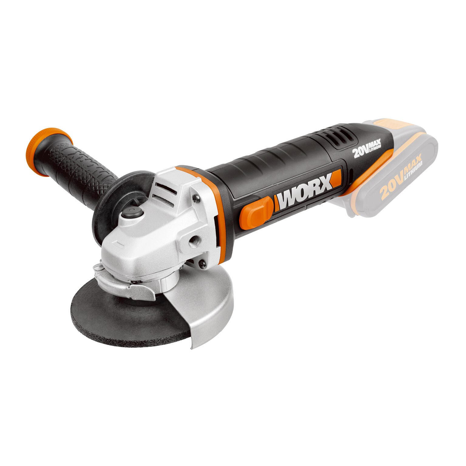 Szlifierka kątowa 20V WORX - WX800.9 (Bez akumulatora i ładowarki)
