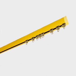 Doppia asta per tende da 16 mm, per fissaggio a soffto