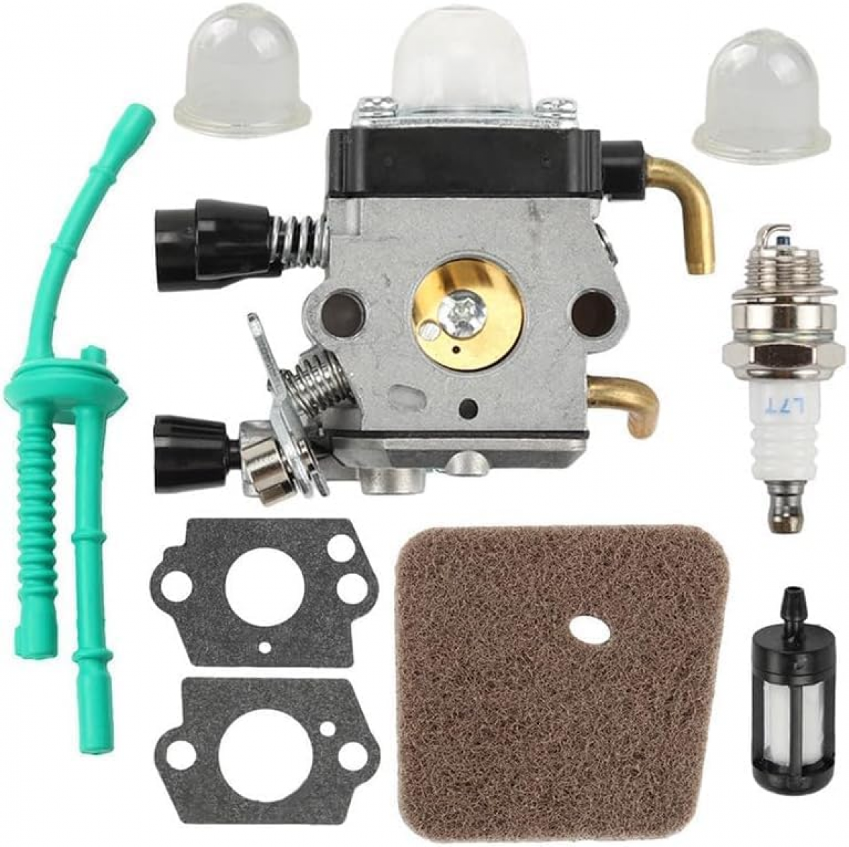 Kit Carburateur Complet pour STIHL FS55 FS38 KM55 HL45 – Bougie, Filtre ...