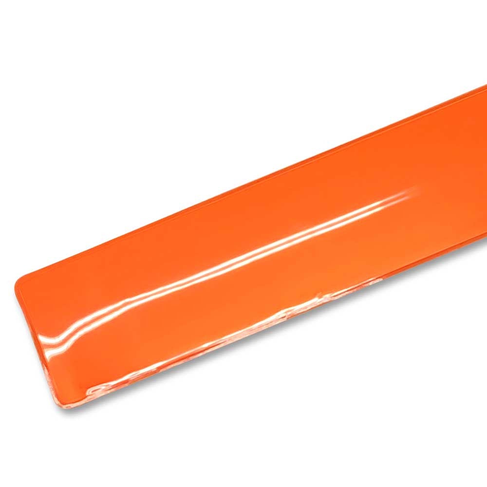 BRASSARD CLAP ORANGE TEXTE 