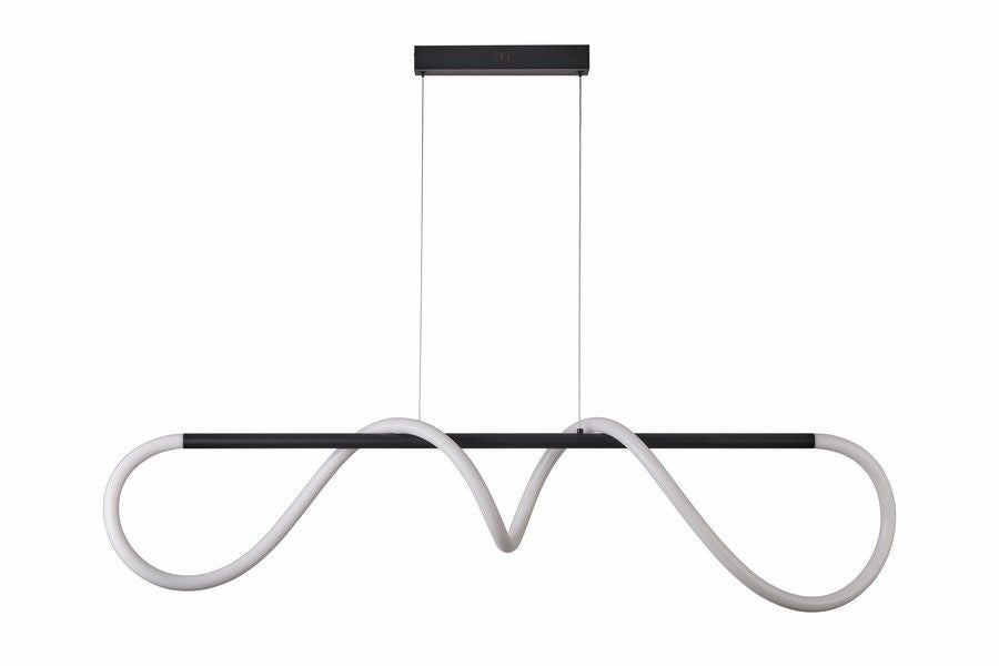 Lampa wisząca Savanah LED 28W Neutralna biel 2240lm czarna wym: 120 x 113 x 12 cm Reality