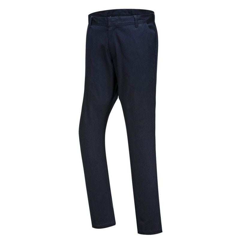 Pantaloni Susan Graver Petite Taglia PS, Vita Elasticizzata, Gamba Stretta, Colore Peltro Scuro, 88% Cotone
