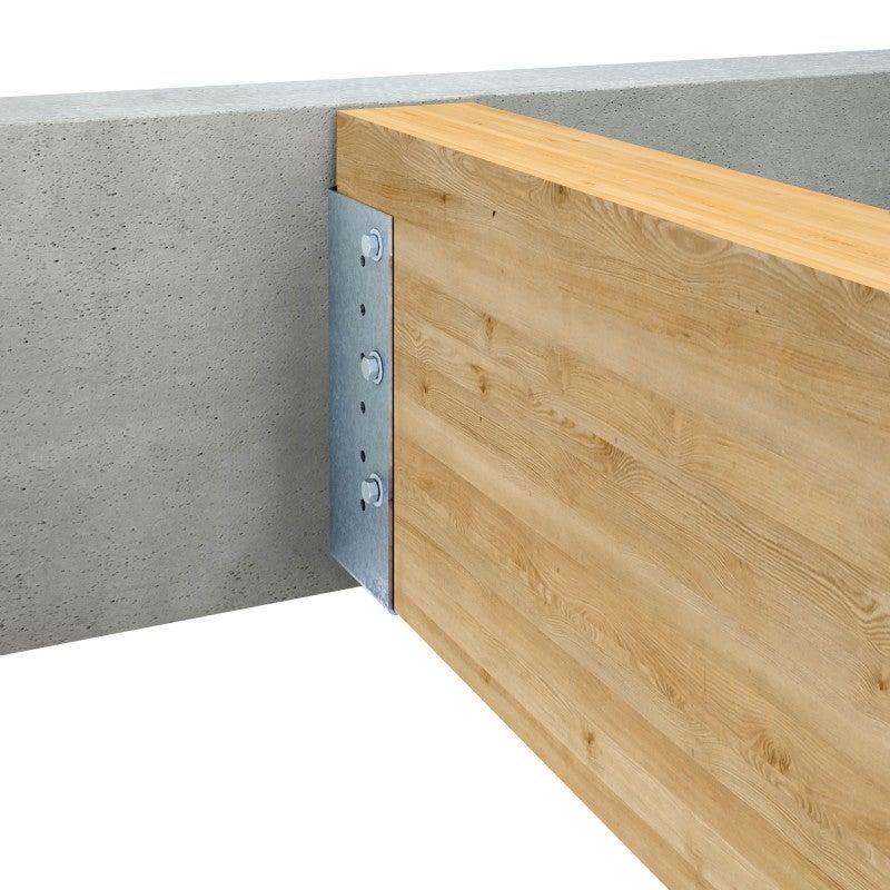 Sabot à ailes intérieur type 380 dimensions 80x150x2mm SIMPSON SAI380 80 2 - 2