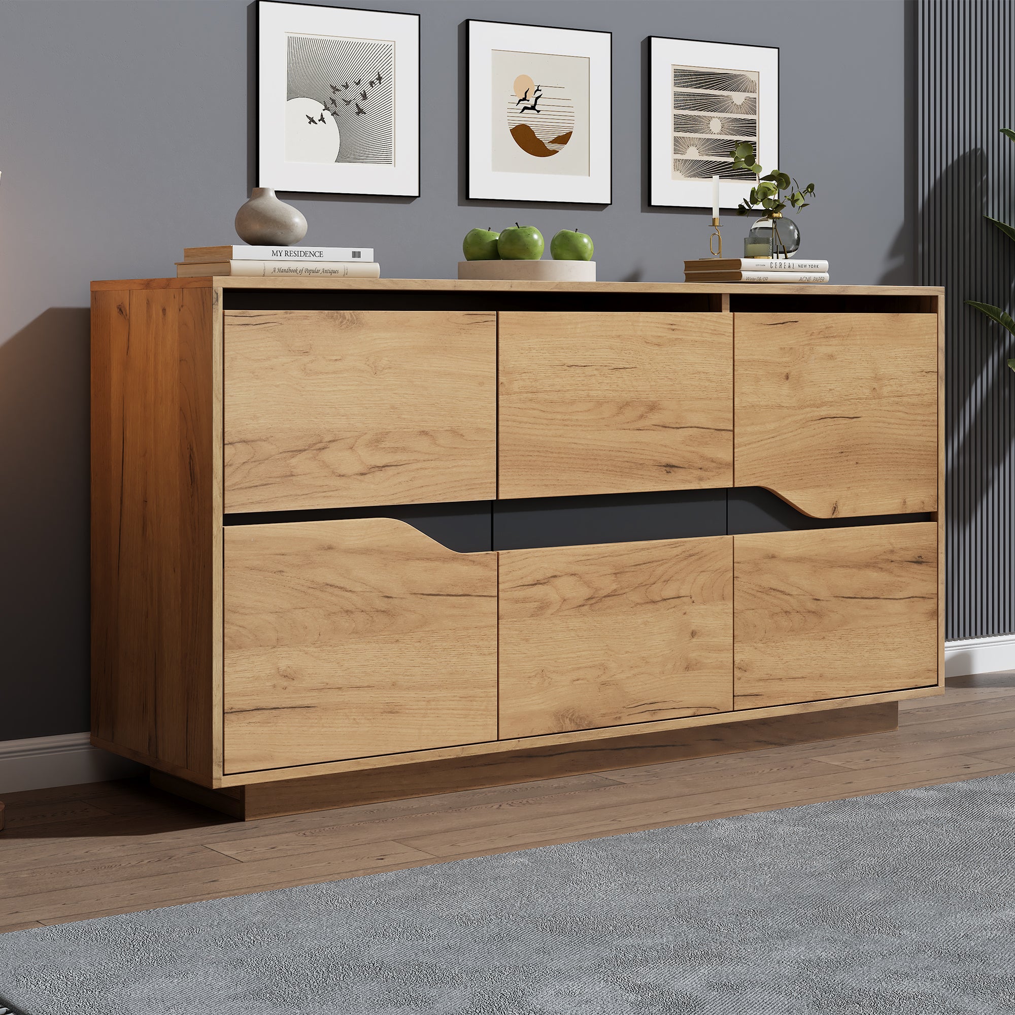 Ensemble de 1 boîte rangement armoire / organisateur garde-robe séparateurs