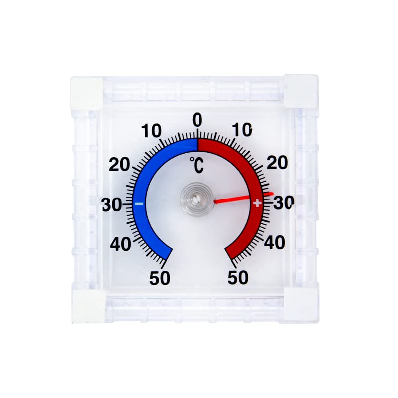 Termometro Per Finestra TFA – Plastica Con Pellicola Autoadesiva (75x75 Mm) - 3