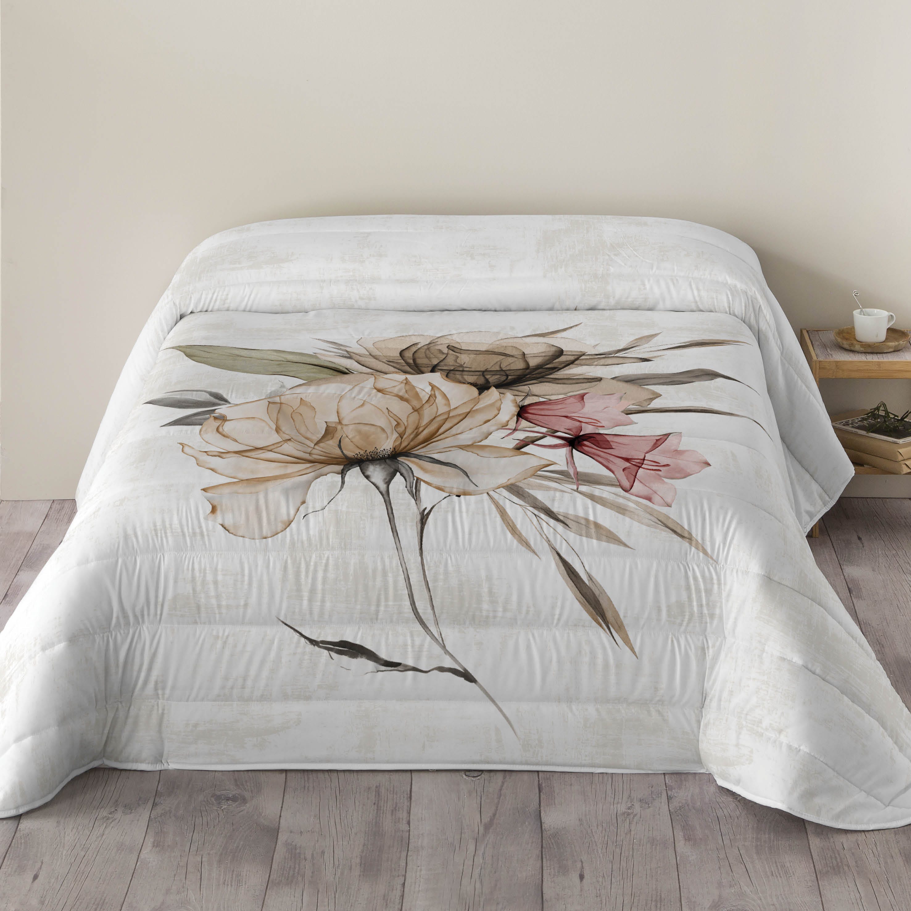 NATURALS Edredón Estampado Cama 180 Microfibra Poliéster 300