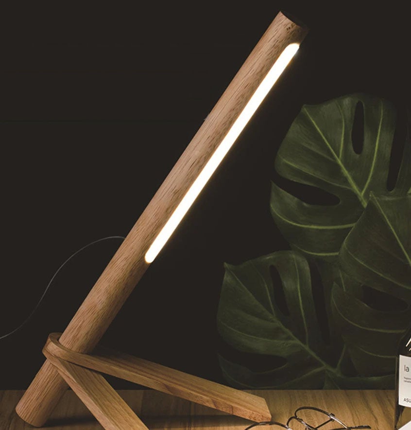 Prosta w montażu lampka nocna LED, dekoracyjne oświetlenie biurkowe, trwałe lampki biurkowe do czytania z możliwością ściemniania