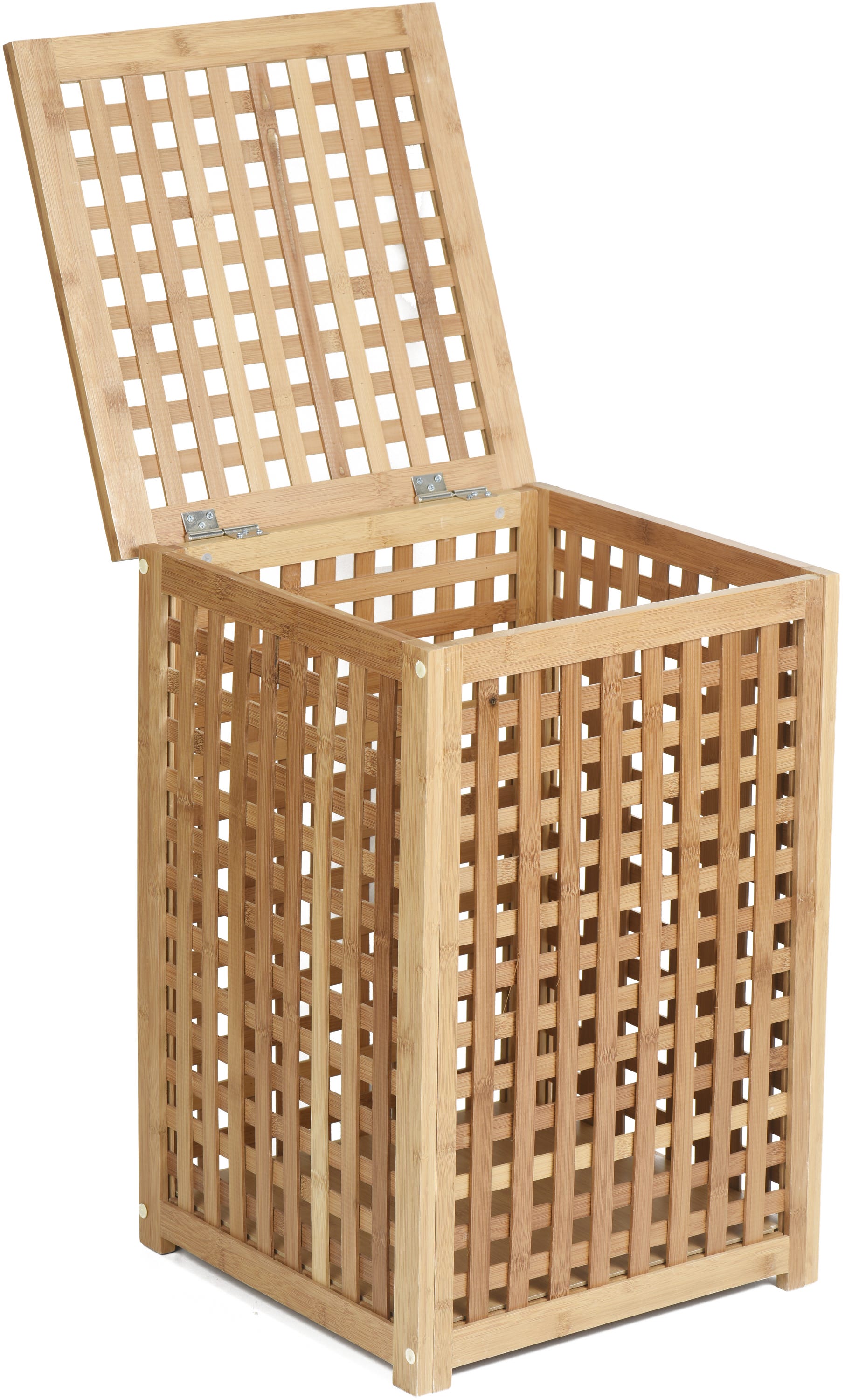 Kosz na pranie Bambus brązowy 40 L