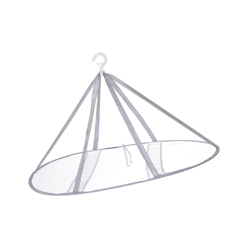 Składana suszarka do swetrów suszarka do bielizny płaska siatka do suszenia składana siatka z siatki na zabawki kostiumy kąpielowe ręczniki warstwa