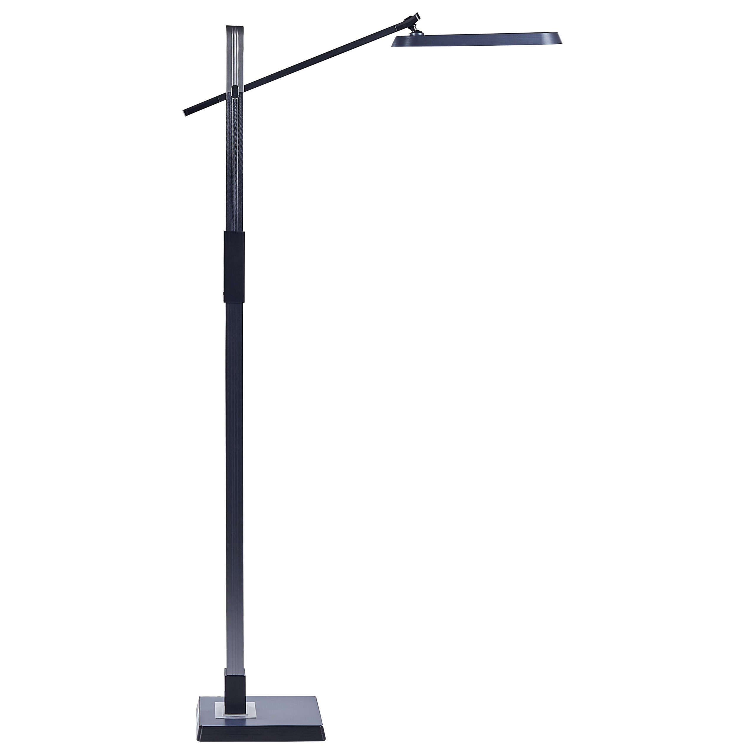 Lampadar LED AQUARIUS Cu variator de tensiune Metal Gri închis
