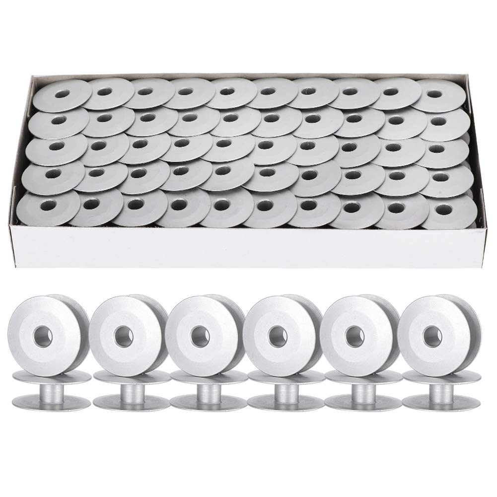 20 bobine di plastica per macchina da cucire Brother modello SA156
