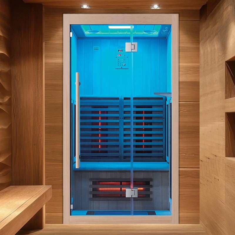 Sauna Infrarouge Boreal® Signature 110 à Spectre Complet 110x110x205 — free download