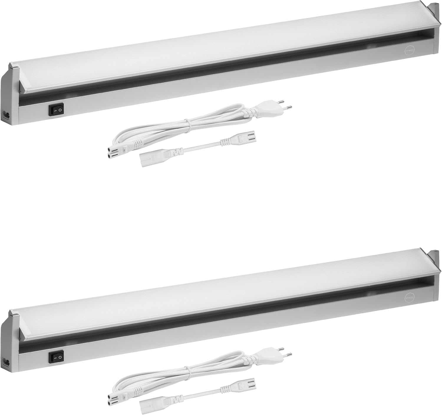 BRILONER Lampe LED Sous Plan Cuisine 54,5 Cm - Température Couleur Réglable Noir Pivotante