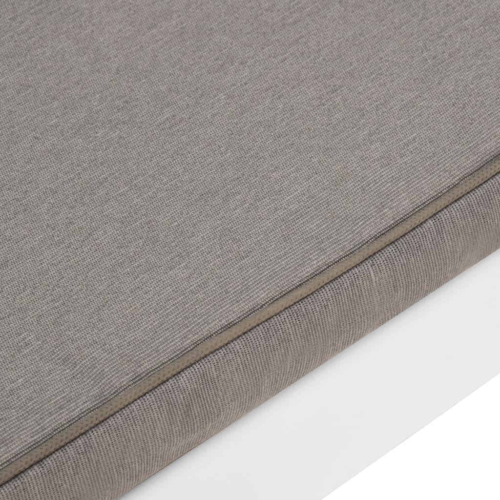 Maison Exclusive - PancMaison Exclusive - na da Giardino con Cuscino in Plastica Bianca - 5