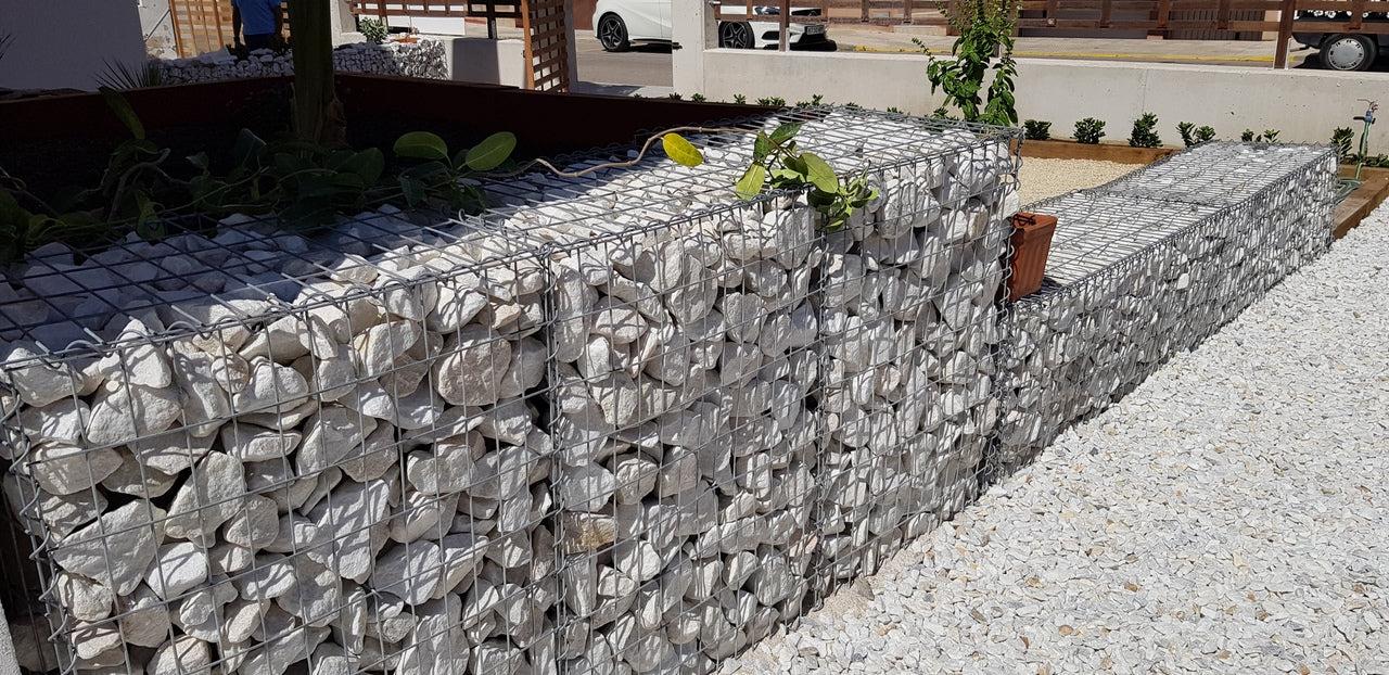Piedra Blanca Premium Gaviones Big bag 1.000 kg. / 60-200 mm - 4