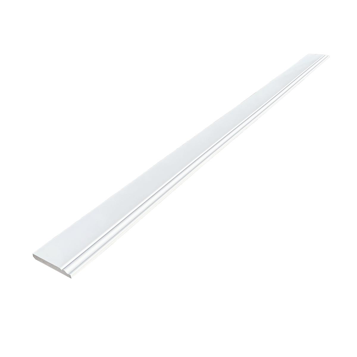 Lot de 5 Plinthes Style Prépeint MDF, L.2,44 m x l.14,8 cm x Ep.16 mm - 3