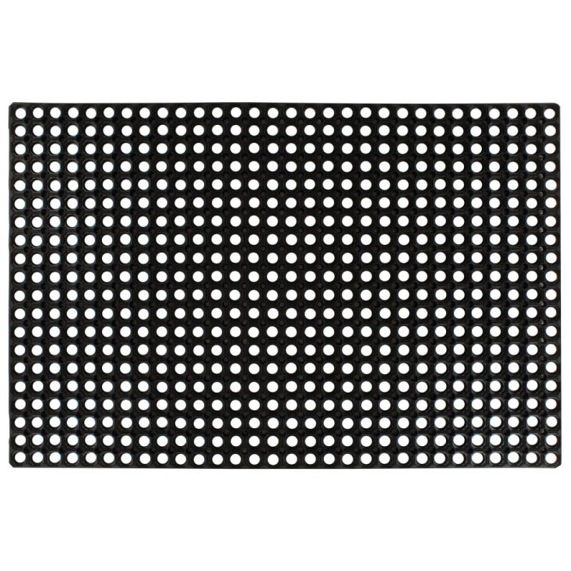Mata gumowa, wycieraczka, 16 mm, 80 x 120 cm vidaXL