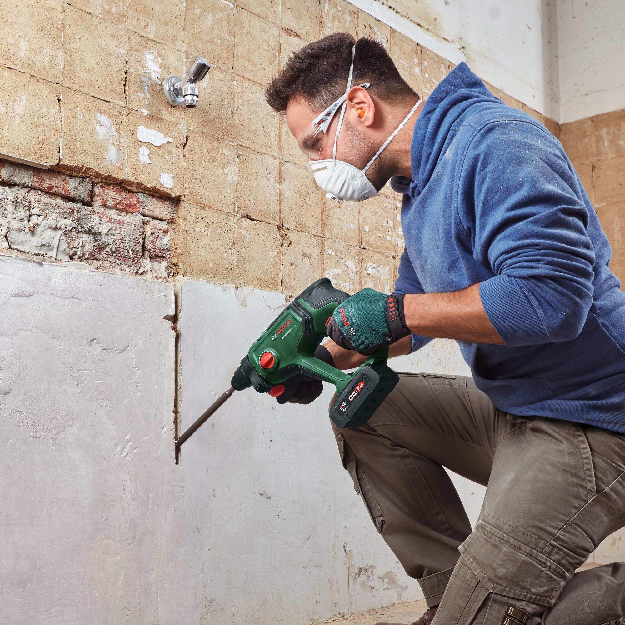 Perforateur BOSCH UNEO MAXX + mandrin, 18 V sans batterie - 5