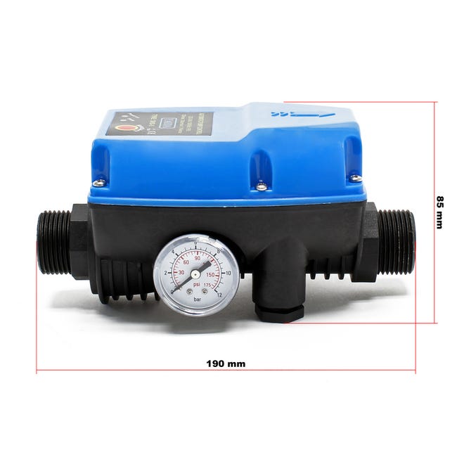 Wiltec Pressostato EPC-2 230V Con 2 Cavi Per Pompa Autoclave
