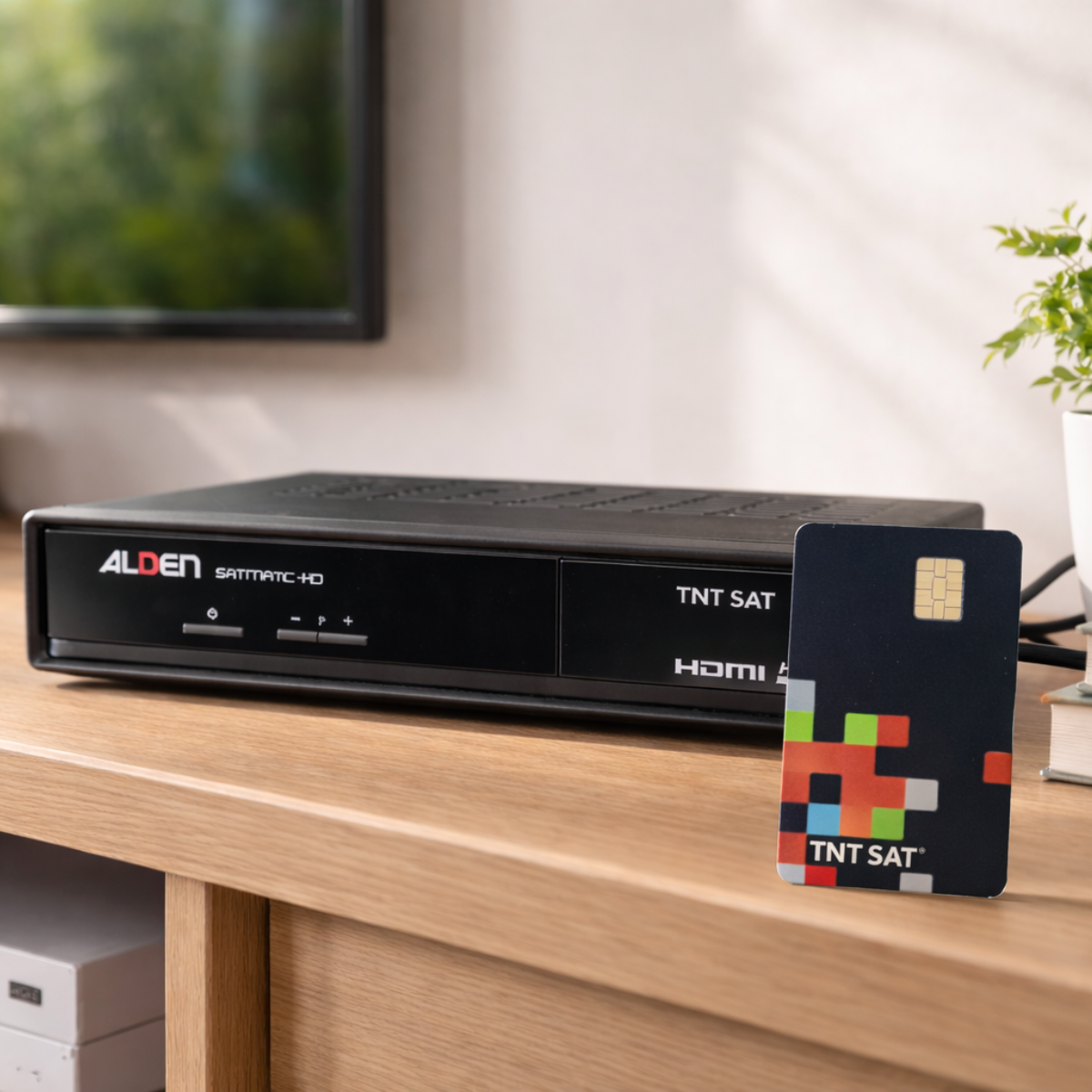 Décodeur satellite TNTSAT HD Astra + Carte valable 4 ans + Câble HDMI - 2