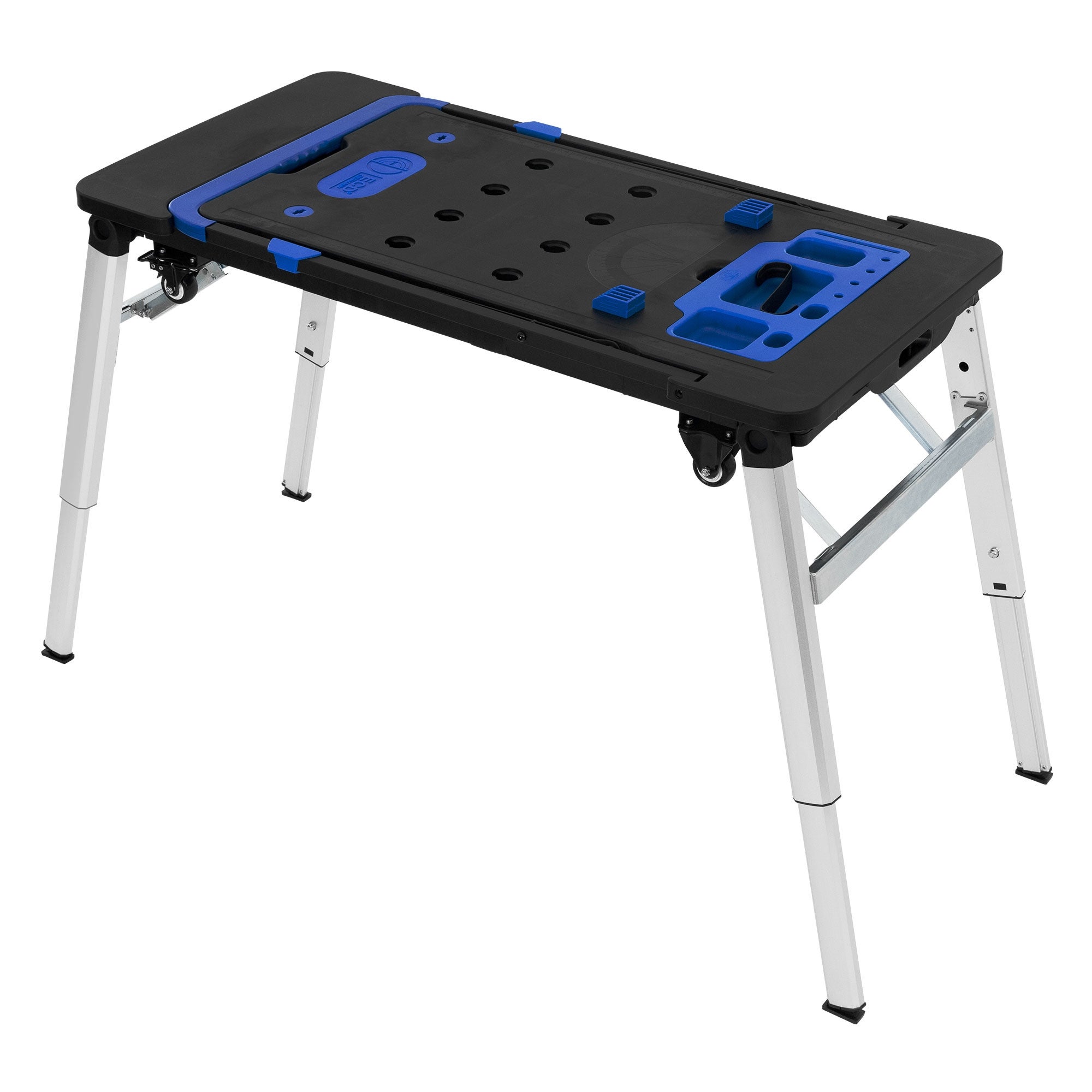 Table Target Ecd ECD Germany Établi Multifonctionnel Pliable 7 en 1, 109x55 cm, Charge ...
